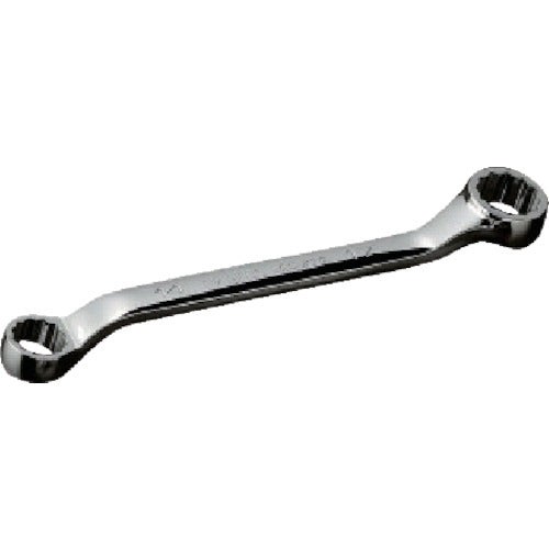 ｎｅｐｒｏｓ　４５°Ｘ６°ショートめがねレンチ１４×１７ｍｍ　NM5S-1417　1 丁