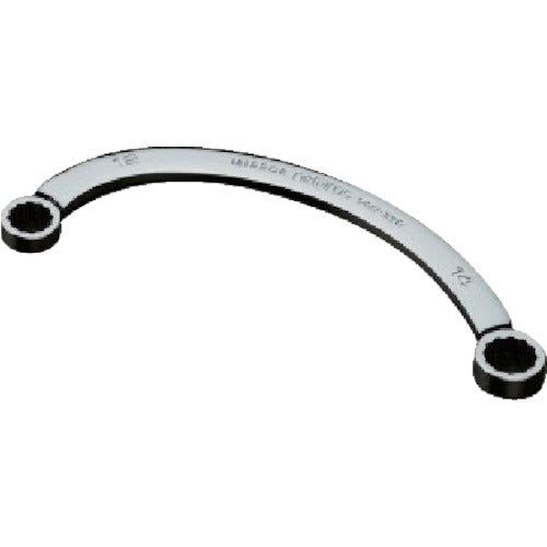 ｎｅｐｒｏｓ　ハーフムーンレンチ１０×１２ｍｍ　NMH2-1012　1 丁