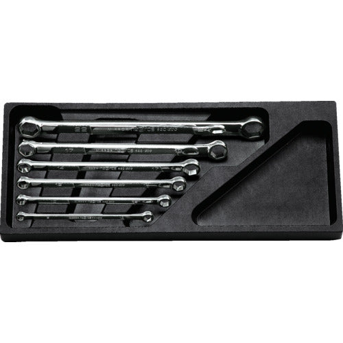 nepros 스트레이트 스탠다드 헥스 안경 렌치 세트 [6개 세트] NTM106H 1 S