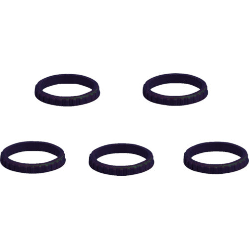 nepros No. 3 고무 링 세트 블랙 NTYR0305 1 S