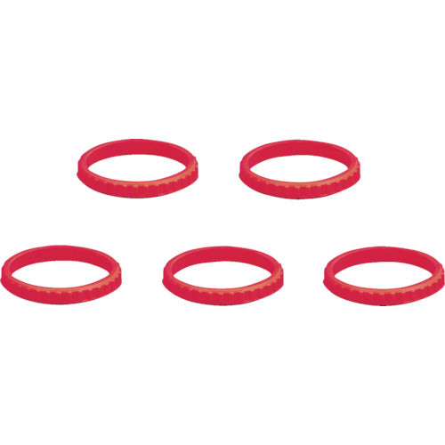 nepros No. 4 rubber ring set red NTYR0405R 1 S