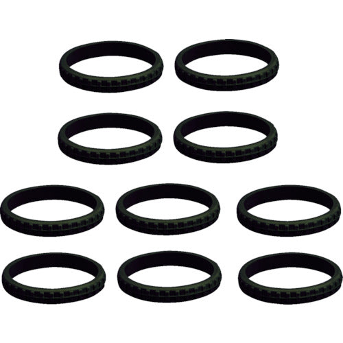 nepros No. 8 고무 링 세트 블랙 NTYR0810 1 S