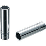 nepros 6.3sq. 딥 소켓(십이각) 13mm NB2L-13W 1개