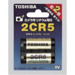 東芝　カメラ用リチウム電池　２ＣＲ５　2CR5 G　1 PK