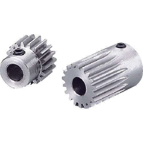 KG S45C 평기어 S1S17B-1005H 모듈 1.0 압력각 20도(병치) 치수 17 형상 B1 S1S17B-1005H 1개