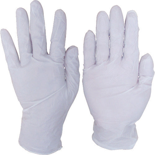 Singer Nitrile Disposable Gloves No. 710 White Powder-Free Size S (100 pieces) NBR0450PF-WBS 1 box