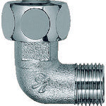 KAKUDAI 수도 배관용 조인트 너트 부착 플렉스용 엘보 20 호칭 지름 B:G3/4 호칭 지름 C: G3/4 6461-20 1개