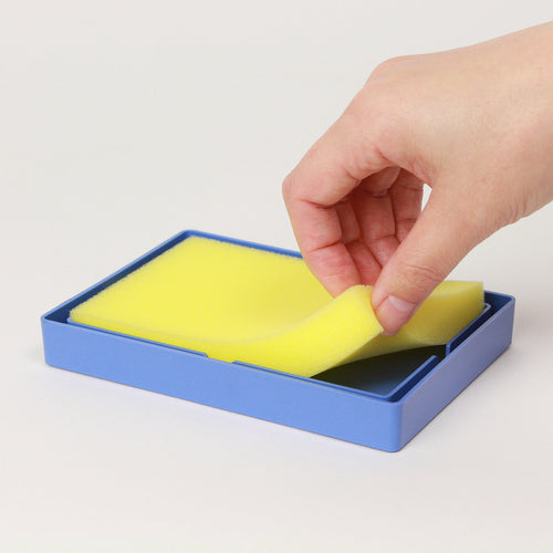 OP Antibacterial sponge case, large square type, R-2, 1 piece