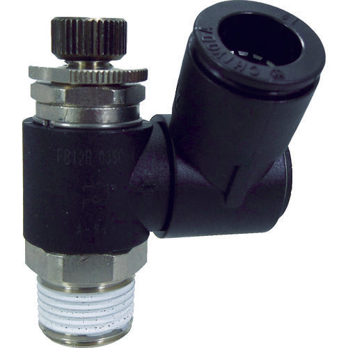 Chiyoda Five Speed ​​Controller β Meter-in 12mm R3/8 FB12R-03SC-I 1 piece