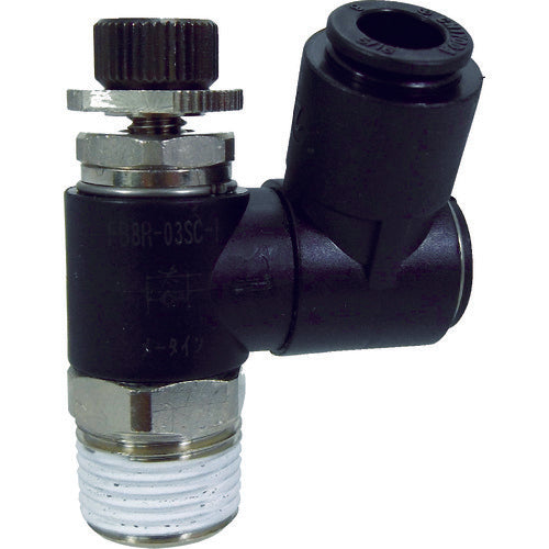 チヨダ　ファイブスピードコントローラβメーターイン８ｍｍ・Ｒ３／８　FB8R-03SC-I　1 個