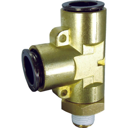 チヨダ　チューブ継手　フジメイルランティ（金属）　１０ｍｍ・Ｒ１／８　10-01RT　1 個