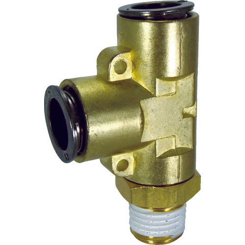 チヨダ　チューブ継手　フジメイルランティ（金属）　１０ｍｍ・Ｒ１／４　10-02RT　1 個