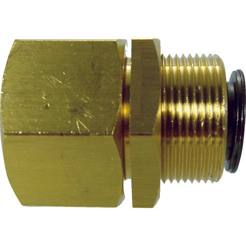 チヨダ　チューブ継手　フジフィメイルバルク　１０ｍｍ・Ｒｃ３／８　10-03FB　1 個