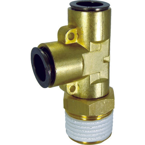 チヨダ　チューブ継手　フジメイルランティ（金属）　１０ｍｍ・Ｒ１／２　10-04RT　1 個