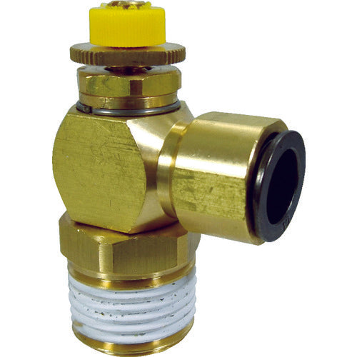 チヨダ　フジスピードコントローラα（金属）メーターアウト１０ｍｍ・Ｒ１／２　10-04SC-O　1 個