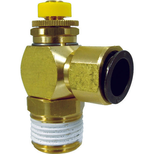 チヨダ　フジスピードコントローラα（金属）メーターアウト１２ｍｍ・Ｒ１／２　12-04SC-O　1 個