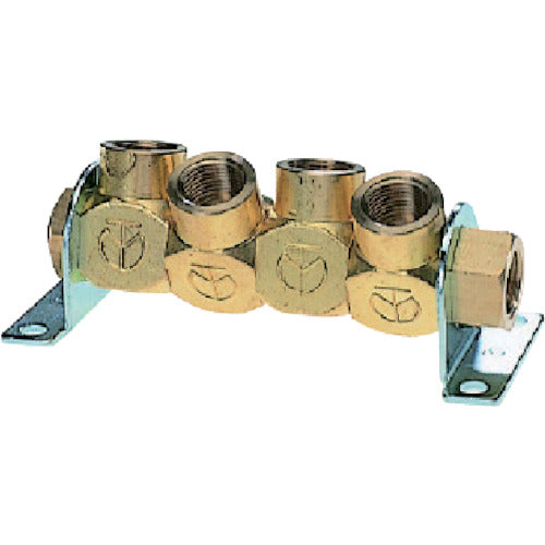 치요다 프리 조인트 2 4WAY Rc1/4 4MF2-2 1개