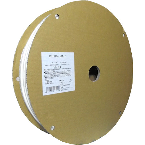 Chiyoda TE-AF type sputter tube W (white) 10mm/100m TE-10-AF-W-100 1 piece