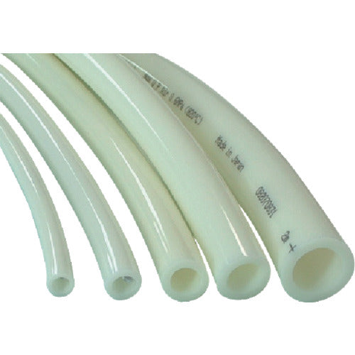 Chiyoda Polyurethane Hose White 4 x 6 mm / 100 m TH-1 (4X6) 100M 1 roll