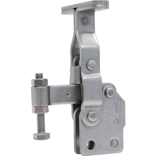 角田　ハンドル縦型トグルクランプ（下方押え型）　Ｎｏ．４０Ｓ　スチール製　締圧力１ｋＮ　KC-40S　1 個