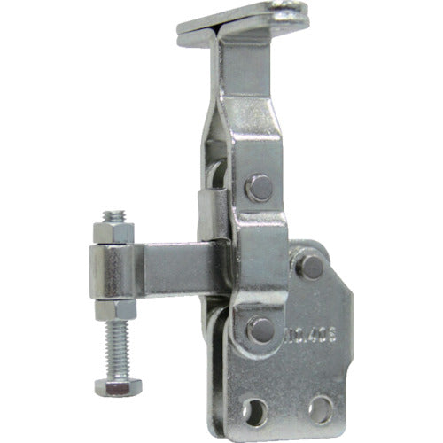 Kakuta Vertical Handle Toggle Clamp (Downward Pressing Type) No. 40S-2S Stainless Steel Clamping Pressure 1kN KC-40S-2S 1 pc