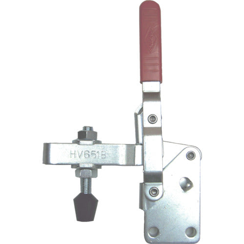 카도다 핸들 세로형 토글 클램프(하향 노루발형) No. HV651B 체압 3.4kN KC-HV651B 1개