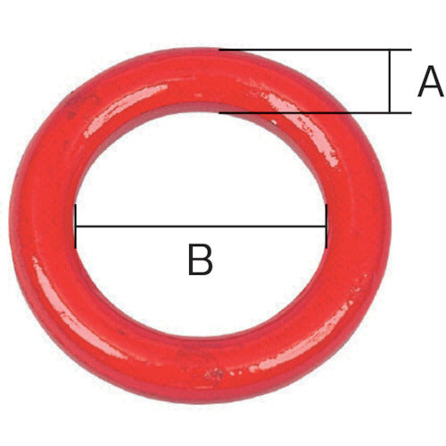 HHH Forged round ring 5t R-25 1 piece