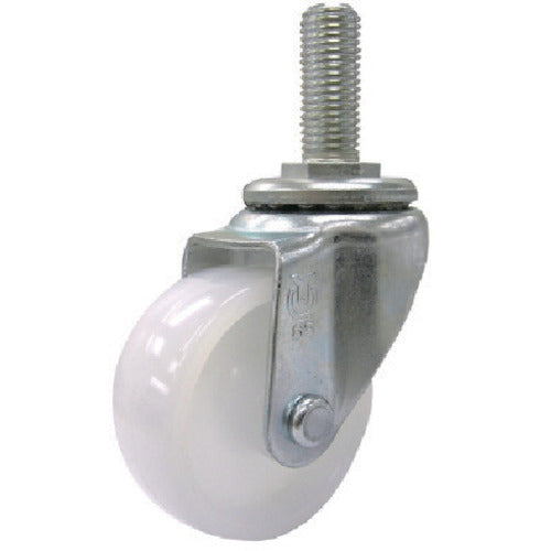 YUEI Screw-in type Swivel Caster Nylon Wheel diameter 75mm S type ST type Screw size M12 x 35 Pitch 1.75 ST-75N-M12-35 1 piece