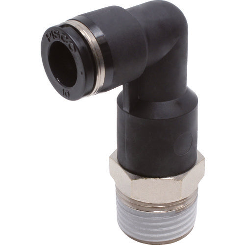 PISCO Tube Fitting Long Elbow Tube 10 Connection Size R1/2 PLL10-04 1 pc