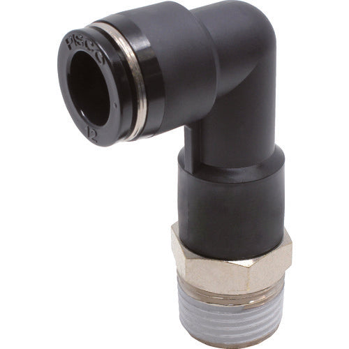 PISCO Tube Fitting Long Elbow Tube 12 Connection Size R1/2 PLL12-04 1 pc