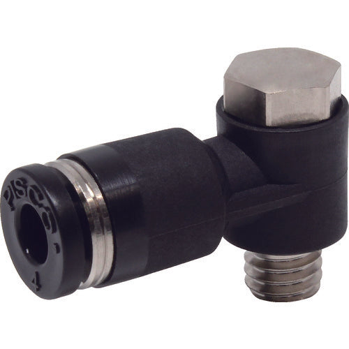 PISCO 튜브 피팅 유니버설 엘보 튜브 4 나사 M6 PH4-M6 1개