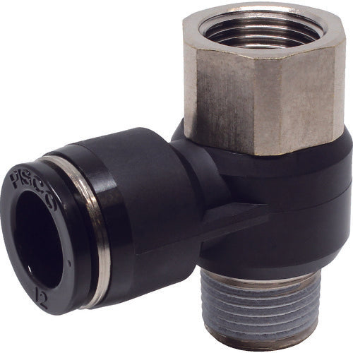 PISC 튜브 피팅 여성 유니버설 엘보 튜브 12 나사 03 PHF12-03 1 개