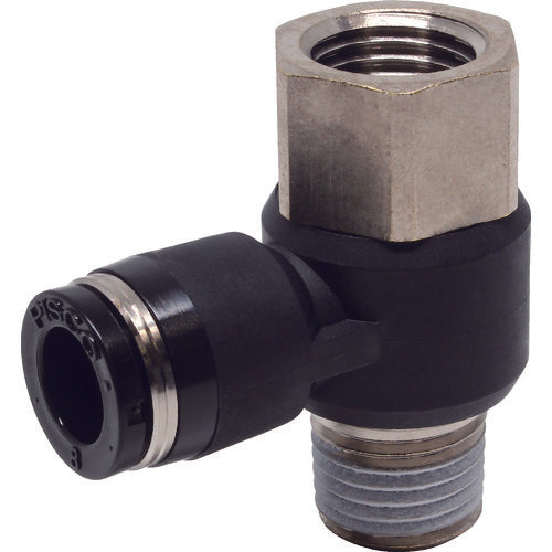 PISCO Tube Fitting Female Universal Elbow Tube 8 Thread 02 PHF8-02 1 pc