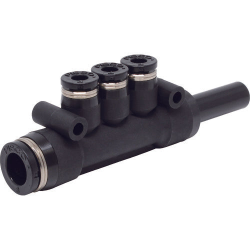 ＰＩＳＣＯ　チューブフィッティング　ブランチユニオントリプル　８×４　PKJ8-4　1 個