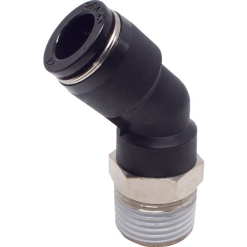 ＰＩＳＣＯ　チューブフィッティング　４５°エルボチューブ１２ネジＲ１／２　PLH12-04　1 個