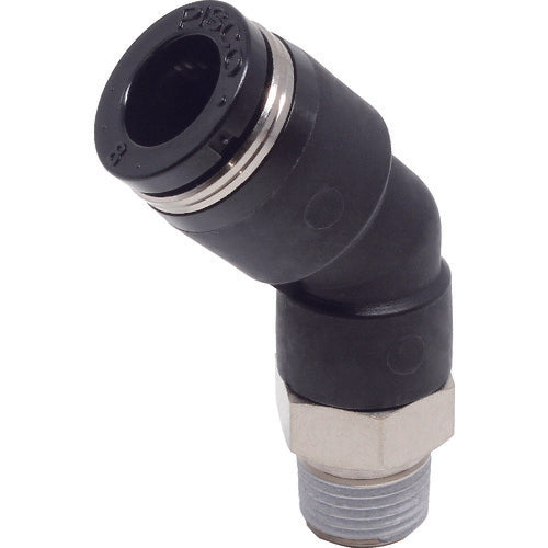 ＰＩＳＣＯ　チューブフィッティング　４５°エルボチューブ８ネジＲ１／８　PLH8-01　1 個