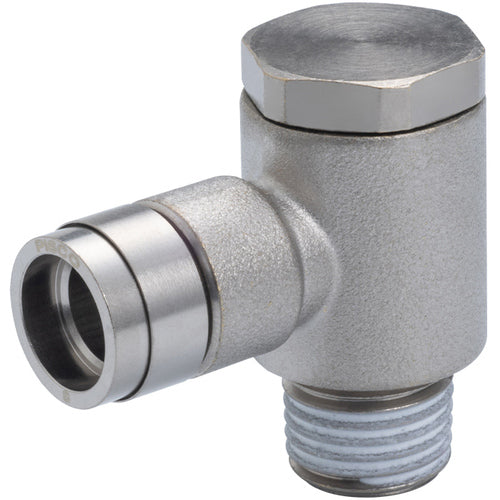 PISCO Tube Fitting Brass Universal Elbow Tube 12 Thread R3/8 Rubber HNBR KH12-03 1 pc