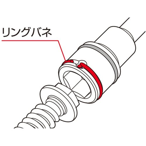 ＶＥＳＳＥＬ　リングナットセッター　Ｎｏ．ＳＡＲ０８６０（対辺８．０×６０）　SAR0860　1 個