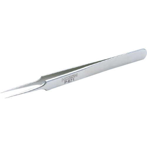 ＨＯＺＡＮ　ピンセット　全長１１０ｍｍ　P-671　1 本