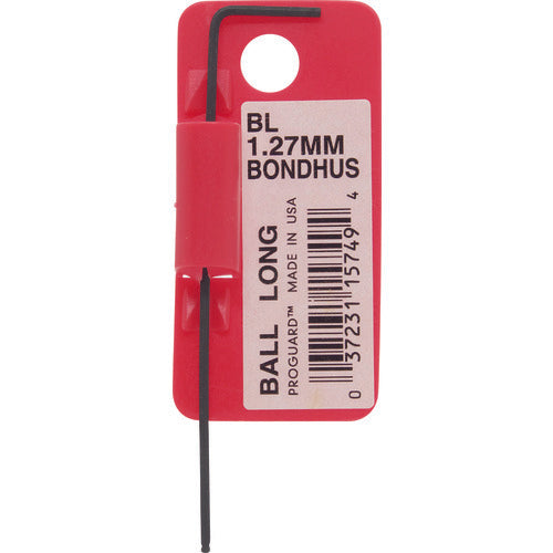 BONDHUS 볼 포인트 L-렌치 롱 1.27mm BL1.27MM BL1.27MM 1개