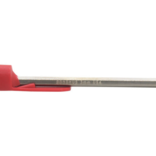 ＢＯＮＤＨＵＳ　六角Ｌ−レンチ　エクストラロング　３．５ｍｍ　ZL3.5　1 本