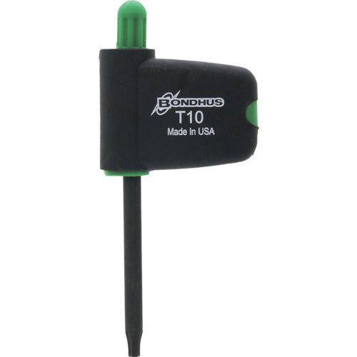 BONDHUS Torx [[R]] 플래그 핸들 T10 TF10 PK = 책 TF10 1 개