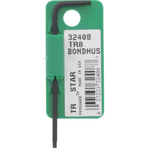 BONDHUS Torx [R] L-wrench, tamper-proof TR8 32408, 1 piece