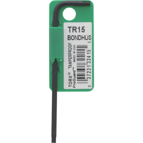 ＢＯＮＤＨＵＳ　トルクス［［Ｒ］］Ｌ−レンチ　いじり止め　ＴＲ１５　32415　1 本