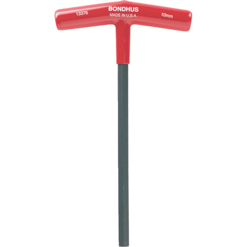 BONDHUS Total length 152mm Hexagonal T-handle 10mm 6HT10MM 1 piece