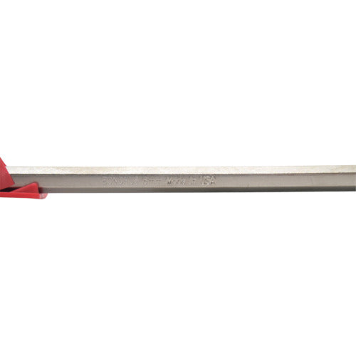 ＢＯＮＤＨＵＳ　六角棒レンチ　ボールポイント・Ｌ−レンチ　ショート　メッキ　対辺６ｍｍ　首下寸法３１ｍｍ　全長８９ｍｍ　BL6SB　1 本