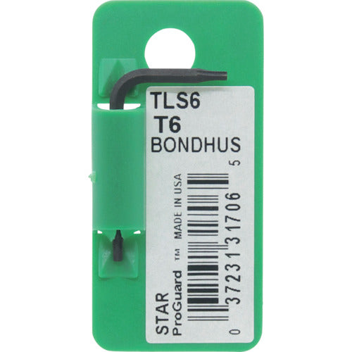 BONDHUS 토크스[[R]]L-렌치 쇼트 T5 TLS5 1개
