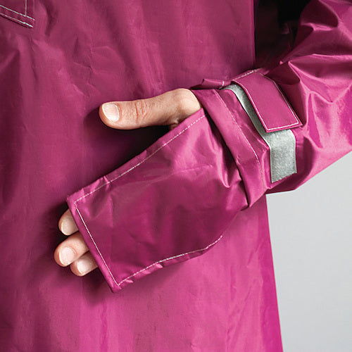 카지 메이크업 하이 폰초 와인 F 3340-40-F 1 착용