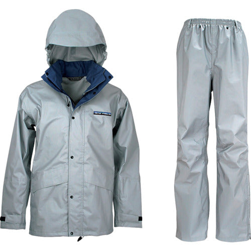 カジメイク　スリーレイヤースーツ　シルバー　Ｌ　7700-71-L　1 着