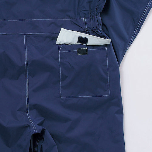 Kajimeiku Rain Coveralls Navy 3L 3291-55-3L 1 unit